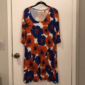 Ava Sky Hawaii Fighting Eel Dress Shaw